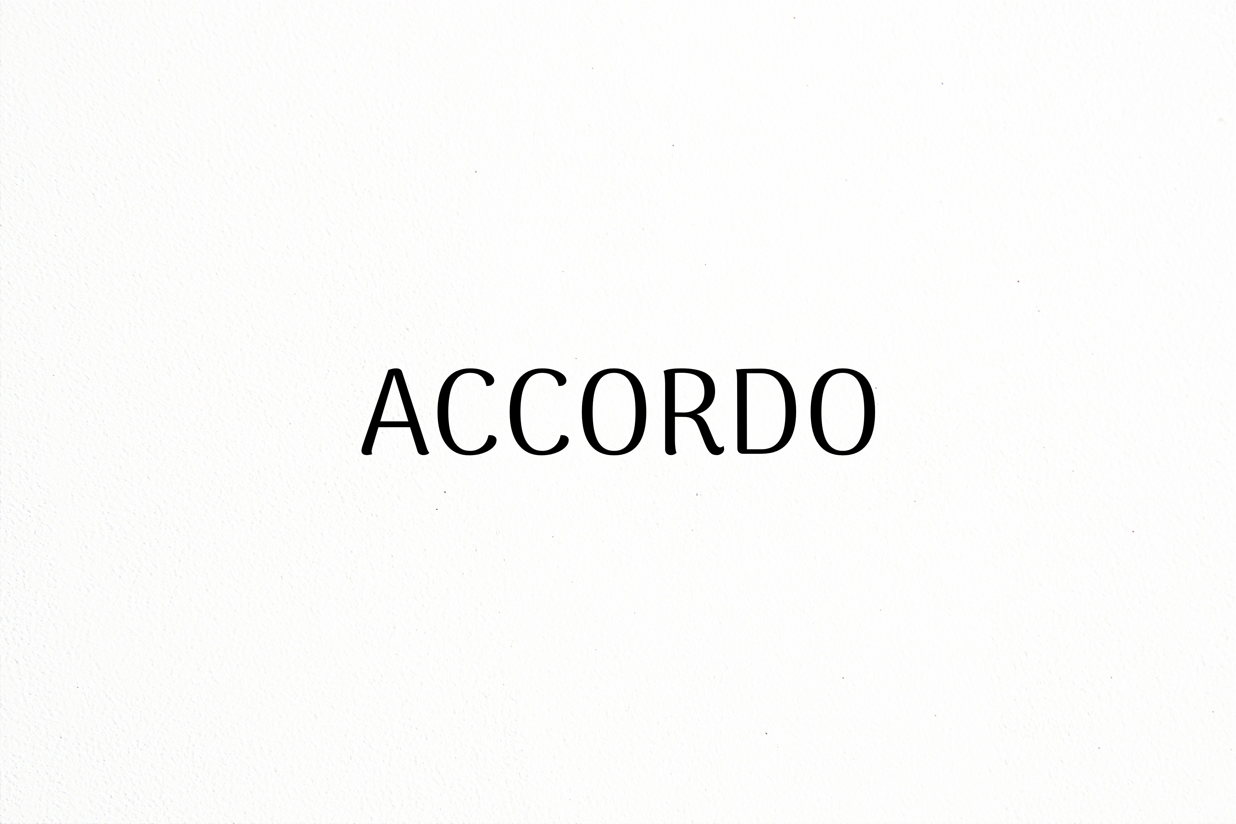 ACCORDO
