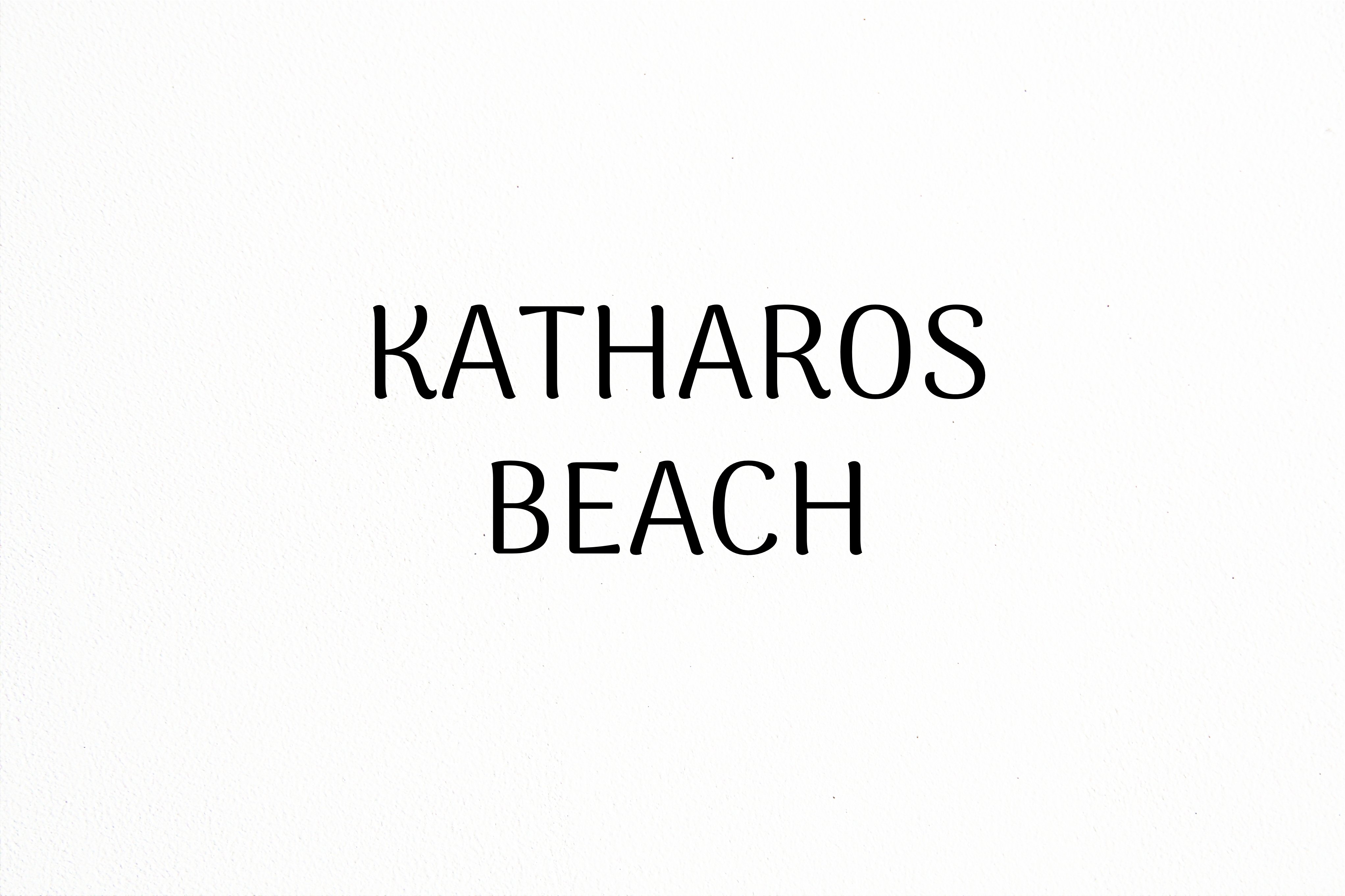 KATHAROS BEACH